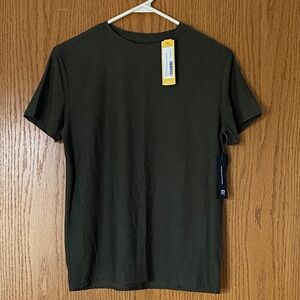 Runway Kids Boys Olive Green Short Sleeve Tee